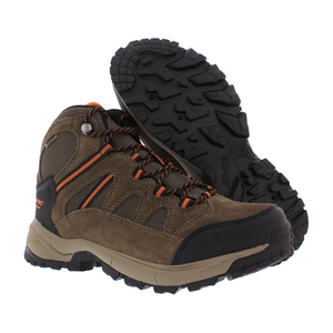 Hi-Tec Ridge Mid Wp Color: Marrón/Negro/Naranja |   100% Auténtico - Product Image 1