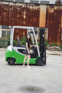 2000KG 2TON 4.5M 5M 6M מלגזה ניידת סין מלגזה חשמלית - Product Image 2