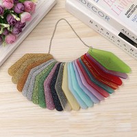 Porte-clés personnalisés en acrylique transparent avec gravure diamant, marbre, émail et paillettes pour hôtels et motels, vente en gros