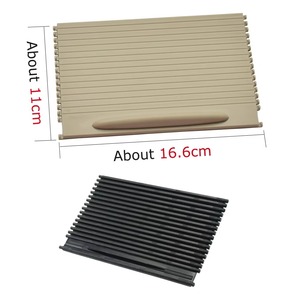 Couvercle de store enrouleur de porte-gobelet de console centrale avant pour Porsche Cayenne 2003 2004 2005 2006 2007 <span class=keywords><strong>2008</strong></span> 2009 2010 7L5862531 - Product Image 1