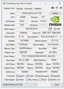 Pcwinmax GeForce <span class=keywords><strong>GT</strong></span> <span class=keywords><strong>730</strong></span> DDR3 <span class=keywords><strong>DDR5</strong></span> GPU card đồ họa 4GB <span class=keywords><strong>2GB</strong></span> cho văn phòng máy tính để bàn cấu hình thấp card video gốc - Product Image 5