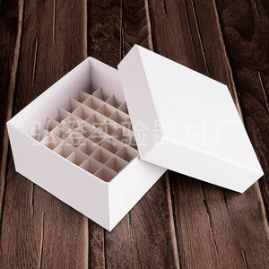 Caja de criotubos de papel Hongbolai de 5 ml con 49 compartimentos para almacenamiento en laboratorio - Product Image 2