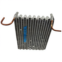Bobine de condenseur serpentine à microcanaux en aluminium haute performance pour machine à crème glacée commerciale et armoire à boissons