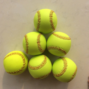 Pallone da baseball in pelle cucito a mano n. 9 Palline morbide e solide professionali per bambini - Product Image 2