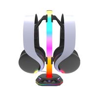 Support de stockage pour contrôleur de jeu à commande vocale à lumière RVB personnalisable Stockage d'accessoires Ps5 Contrôleur de jeu
