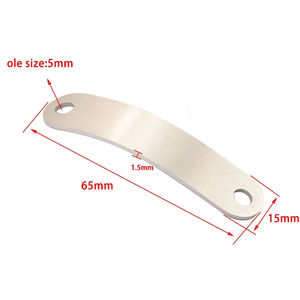 Bracelets en acier inoxydable de taille réglable en gros, bracelet jonc DIY fait main, bijoux vierges pour la gravure - Product Image 4