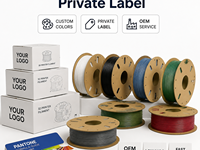 Filamen Printer 3D Pinrui PLA 1.75mm Anti-Macet 220C 1kg untuk Bambu Lab untuk Prusa