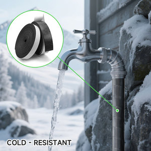 CF INSULATION Ruban en <span class=keywords><strong>mousse</strong></span> d'isolation IXPE auto-adhésif Matériaux d'isolation thermique <span class=keywords><strong>pour</strong></span> conduite d'eau - Product Image 1