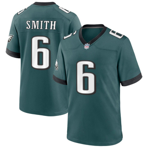 2026 Midnight Green Philadelphia Jersey American Football Shirts Gestikte Geborduurde Jeugd Uniformen Sportkleding met Logo's - Product Image 3