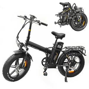 Vélo pliable EMOKO C94 pour livraison de repas, autonomie longue portée 200 km, batterie 48V 35AH 65AH, livraison directe depuis l'entrepôt - Product Image 1