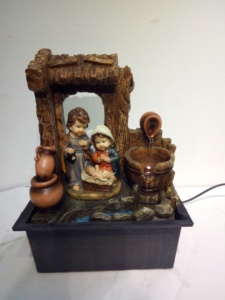 Venta al por mayor de la Virgen María de la fuente de agua Holly <span class=keywords><strong>familia</strong></span> Natividad cascada - Product Image 4