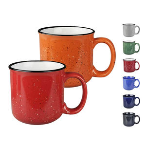 Tazza da Caffè in Ceramica, Tazza da Viaggio 15 Once, Tazza Vintage 14 Once, Tazze da Campeggio Smaltate, Tazze <span class=keywords><strong>con</strong></span> Logo in Porcellana - Product Image 4
