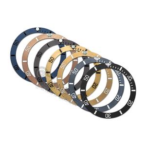 Inserto de Escala Numeral de Cerámica Mate con Pendiente de 38 mm <span class=keywords><strong>ROCA</strong></span>, Compatible con Caja de Reloj de 40 mm, Reloj Automático SUB, Reloj para Hombre - Product Image 1