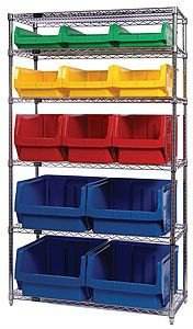 פלסטיק סל אחסון מתלה למחסן-11 שנה מקצועי יצרן - Product Image 2