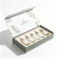 Caja Rígida Cosmética Personalizada, Impresión Offset, Caja de Cartón Plegable con Cierre Magnético para Productos de Cuidado de la Piel, Caja de Regalo