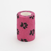 Bandage auto-adhésif jetable Bandage élastique cohésif Bandage élastique auto-adhésif pour usage animal