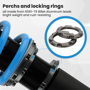 Maxpeedingods hạ thấp hệ thống treo coilover đua cho TOYOTA COROLLA E90 E100 E110 ae92 <span class=keywords><strong>ae101</strong></span> ae111 cú sốc - Product Image 5