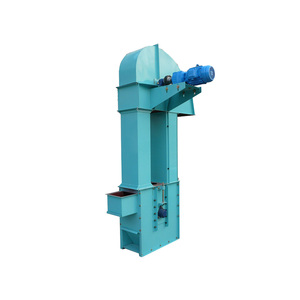 CE Certified Heavy Duty Bucket <strong>Elevator</strong> for Bulk Material 0.5-3m&sup3; Capacity Buckets Belt/Chain Drive Conveyors - Product Image 1