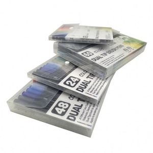 ปากกามาร์คเกอร์หัวพู่กันแบบสองหัว สำหรับระบายสีน้ำ 24 36 48 60 72 100 120 สี สำหรับวาดภาพและเขียนอักษรวิจิตร - Product Image 2