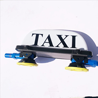Lumière de toit de voiture à ventouse à pompe manuelle, 12v LED, étanche, lumière de dôme de taxi, panoramique, toit ouvrant en verre