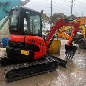Mini pelle compacte KUBOTA U35 de 3.5 tonnes fabriquée au Japon, pelle sur chenilles utilisée KUBOTA à vendre avec certificats EPA et CE - Product Image 1