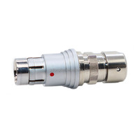 Conectores TT Serie F S/SC 102 A051 -130, Conector Circular Metálico Push-Pull de 2, 3, 4, 5, 6, 8, 10, 12, 26 y 40 Pines, IP68