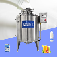 Pasteurisateur de jus en acier inoxydable de haute qualité, stérilisateur de lait, pasteurisateur de produits laitiers, yaourts et crèmes glacées, et homogénéisateur, cuve 500L 1000L