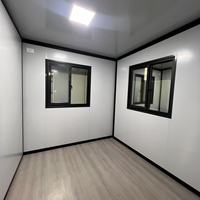 Maison conteneur extensible avec balcon, isolée et portable, pour une habitation permanente