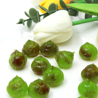 Bonbons gélifiés moelleux et masticables en forme de caca 3D, saveur mangue fruitée, échantillon gratuit, vente en gros