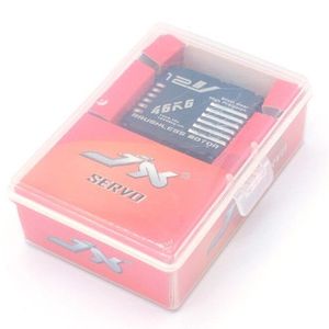 JX เซอร์โว BLS-12V7146เหล็กความแม่นยำสูง71g 12V โครงสร้างกรอบอลูมิเนียม CNC แบบเต็มรูปแบบมาตรฐานไร้แปรงแบบดิจิตอล JR 265mm - Product Image 5