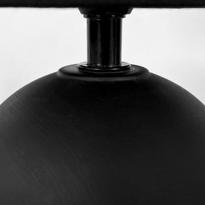 Modern <strong>Table</strong> <strong>Lamp</strong> <strong>for</strong> Decorative Use Living Room Bed Room Office Ceramic <strong>Black</strong> Round Fabric <strong>Shade</strong> Indoor Lighting Led <strong>Lamps</strong> - Product Image 5