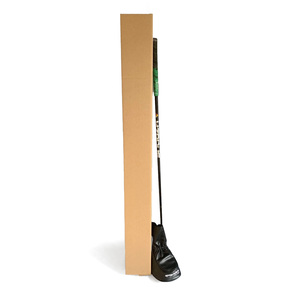 Boîtes d'expédition écologiques kraft pour club de golf Carton d'<span class=keywords><strong>emballage</strong></span> en carton long recyclable pour conducteur de golf Équipement de sport en fer - Product Image 1