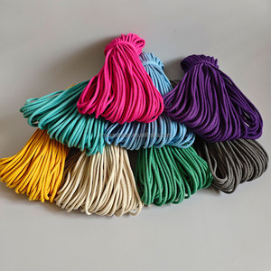 <span class=keywords><strong>Corde</strong></span> en <span class=keywords><strong>Coton</strong></span> Tressé Zigzag de 5,5 mm pour Couture de Panier, Fil Bohème pour Panier, <span class=keywords><strong>Corde</strong></span> Décorative pour Couture - Product Image 3