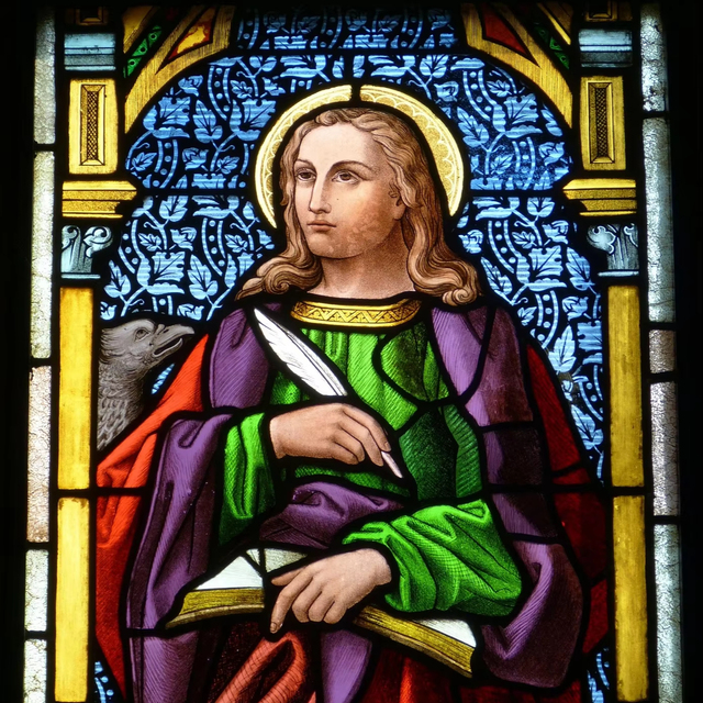 Custom Church Stained Glass Window Panel Religious Figure Laminated Art Glass for Bedroom Living Room Hall Luxury Decor Use