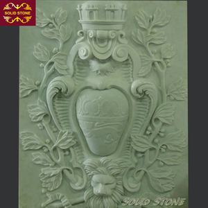 Ovale Form Marmor relief Hand geschnitzte Steinwand skulptur Weiße Marmor dame Dekorative Skulptur Relief - Product Image 5