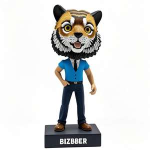 Su misura testa di <span class=keywords><strong>tigre</strong></span> <span class=keywords><strong>immagine</strong></span> testa di Bobble bambola realistica resina artigianale corpo umano stampo per la collezione di Souvenir o regali - Product Image 4