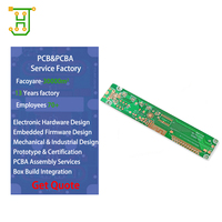 Servicio de ensamblaje de PCB y PCBA OEM de circuitos Jiehao personalizados en China, proveedor de placas de circuito impreso sin montaje (B004) con 0.5-2OZ de grosor de cobre para electrónica.