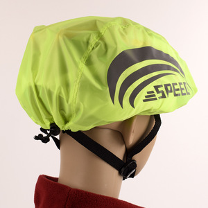 Housse imperméable pour casque de vélo avec bande réfléchissante, housse de protection contre la pluie pour casque de vélo, housse de protection en tissu Oxford pour VTT et route - Product Image 3