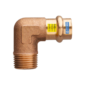 22X3/4 Herramienta de torneado de prensa de codo macho de ajuste de bronce - Product Image 3
