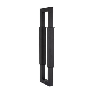 Poignée de <span class=keywords><strong>porte</strong></span> principale robuste pour <span class=keywords><strong>porte</strong></span> extérieure, poignée moderne en <span class=keywords><strong>bois</strong></span> et verre, accessoires de poignée de tirage en acier inoxydable pour bureau et salle - Product Image 2