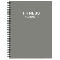 Spirale personnalisée GYM hebdomadaire Tracker perte de poids entraînement journal de bord Fitness Journal et planificateur pour femmes hommes