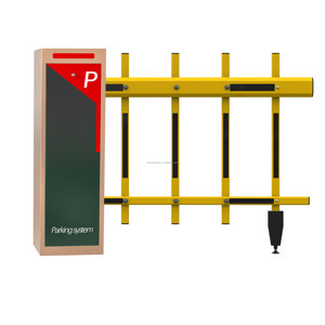 Barrière de passage à niveau ferroviaire WKT à ouverture rapide 2s, bras télescopique en plastique de 6m, éclairage LED, levée automatique, DC 200W - Product Image 4