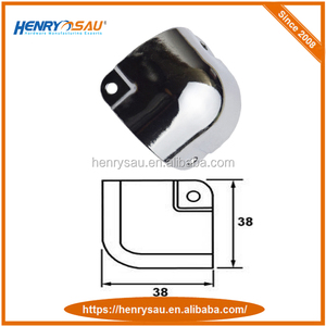 Wholesale <strong>Round</strong> Wrap <strong>Corner</strong> protection Aluminum Box <strong>Corners</strong> for case Metal Decorative <strong>Frame</strong> <strong>Round</strong> <strong>Corner</strong> for case Parts - Product Image 2