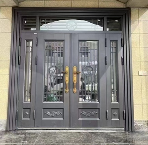 <span class=keywords><strong>Maison</strong></span> de luxe européenne Portes pivotantes modernes avec longue poignée <span class=keywords><strong>Porte</strong></span> <span class=keywords><strong>d</strong></span>'<span class=keywords><strong>entrée</strong></span> Villa moderne <span class=keywords><strong>Porte</strong></span> principale - Product Image 5