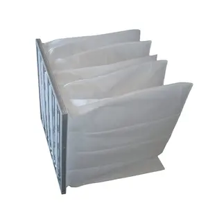 <span class=keywords><strong>AGF</strong></span> Factory's New Industrial High Efficiency Cotton Non-Woven Air Synthetic Pocket Filter Bag Filter OEM/ODM para F5 F6 F7 F8 F9 - Product Image 1