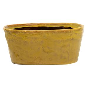 Vaso Ovale Mimosa VILLAGE 25X13.5 H 11CM - Product Image 1