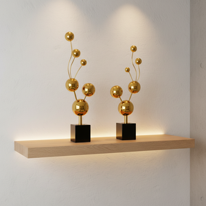 Sculpture <span class=keywords><strong>de</strong></span> boule en acier inoxydable Art Déco personnalisée, sculpture <span class=keywords><strong>de</strong></span> <span class=keywords><strong>bulle</strong></span> en métal, sculpture artisanale, imperméable, durable, décoration intérieure d'hôtel en métal - Product Image 6