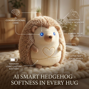Cuteyeah CL151, Peluche de <span class=keywords><strong>Erizo</strong></span> Interactivo con IA, Juguete de Peluche Inteligente, Regalo para Niños y Adolescentes, Muñeco Animal que Habla, Novedad 2026 - Product Image 4