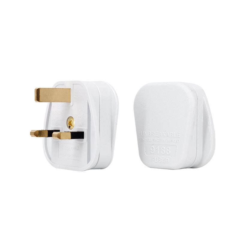 BS1363 13A UK Power Plug FireProof PC Material Hospital Use UKCA for ...