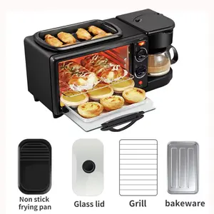 Support OEM Automatic Multifunction Household 3in 1 Oven Multifunction 9L 3 In 1 Breakfast Maker